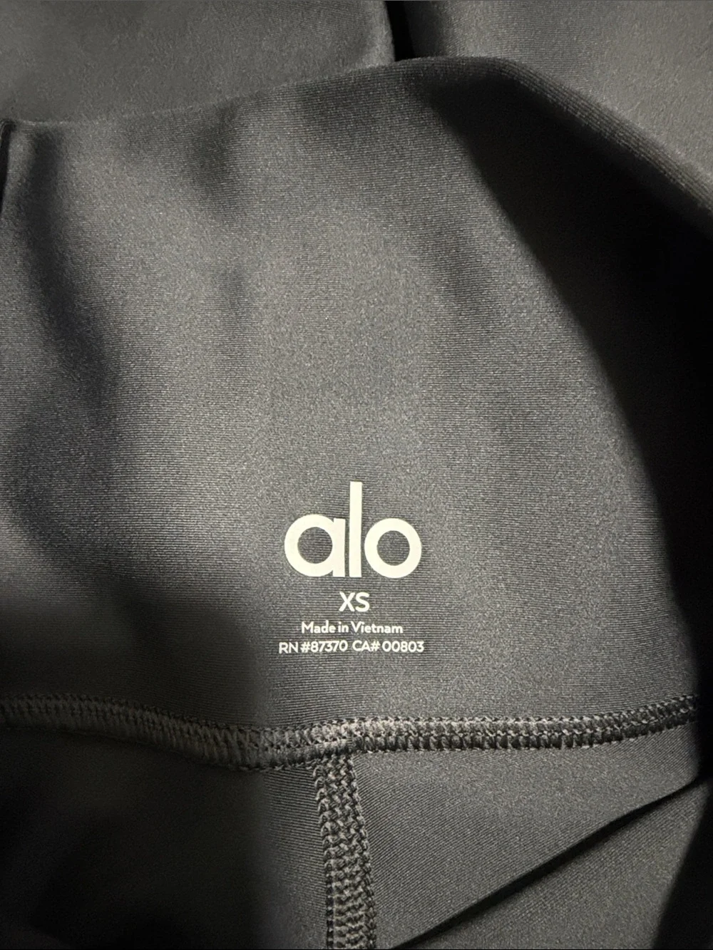 ALO Yoga woman’s Black High-Rise Leggings